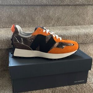 New Balance Orange and Black Men's Sneakers